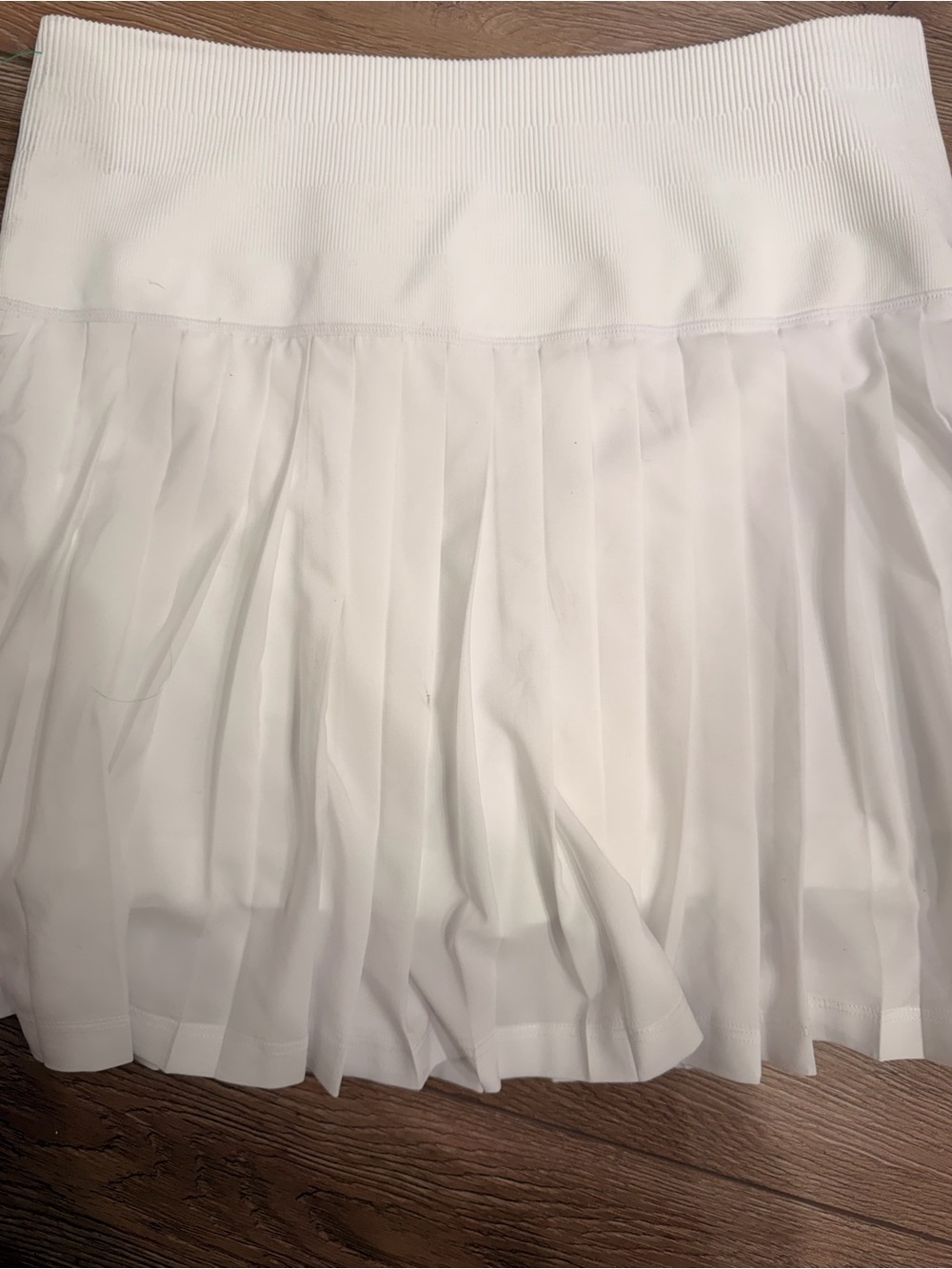 Golftini White Varsity Pleated golf skirt 0239 - Picture 6 of 6